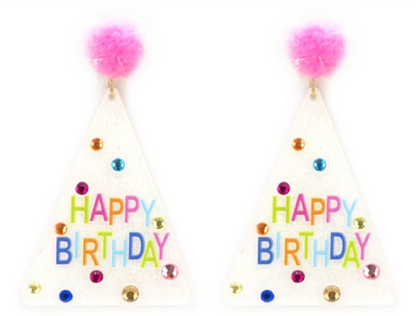 Birthday Statement Earrings