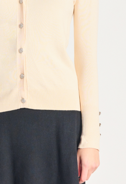 DBT Bling Button Cardi