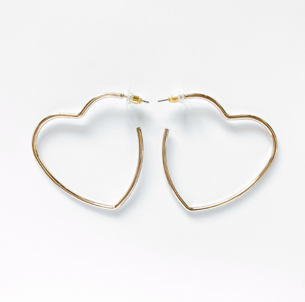 SA Heart Earrings