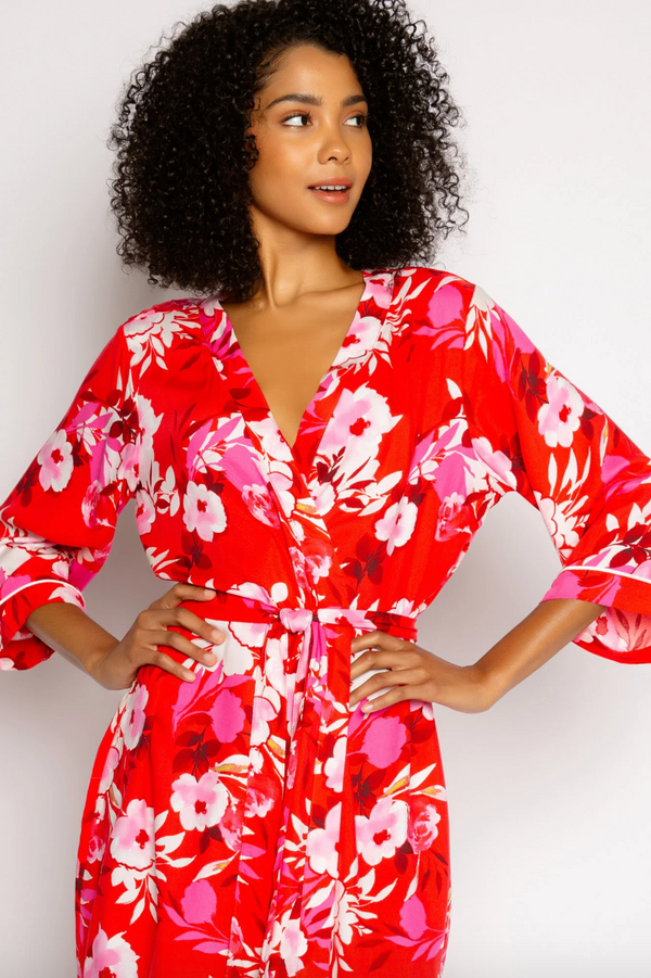 PJ Floral Robe