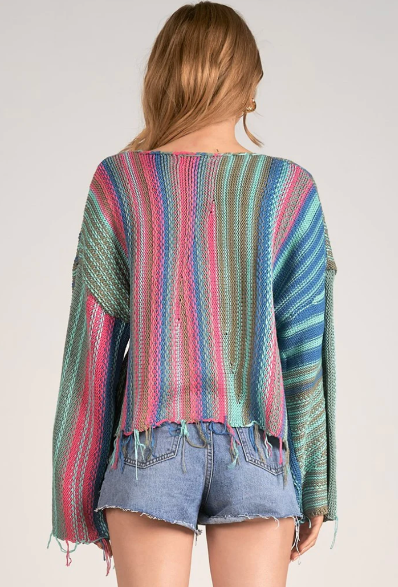 ELN Multi Boho Sweater