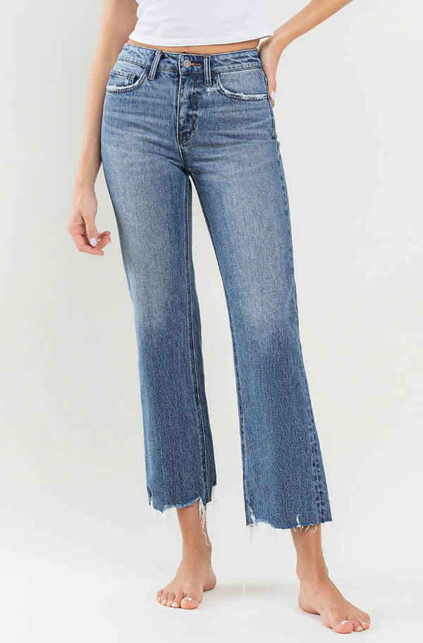 VET Distressed Hem Denim-Vict.