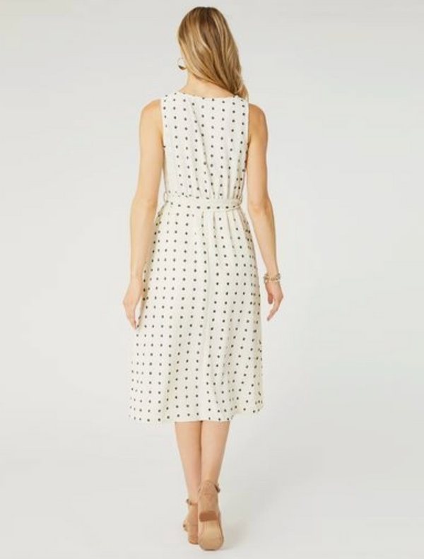 C+C Swiss Dot Dress-Polka Dot
