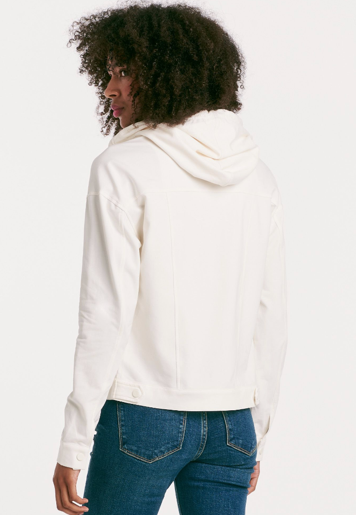 AL Hooded Jacket-Ivory