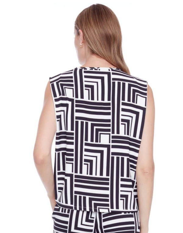 ILTM Geo Print Top