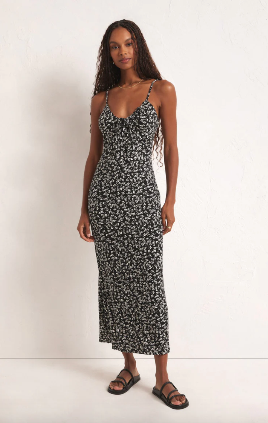 Zsup Ditsy Midi Dress