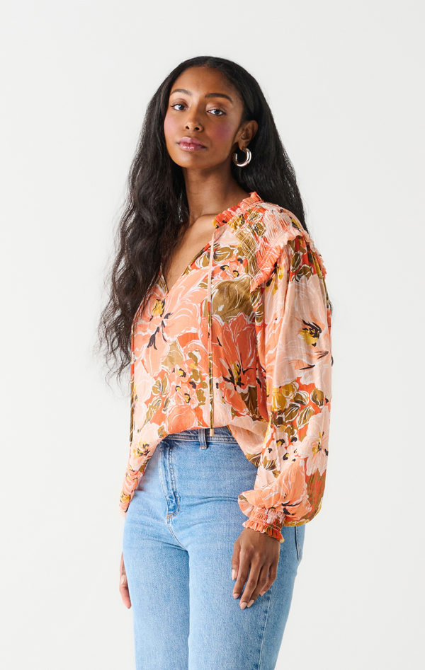 DEX Floral Blouse