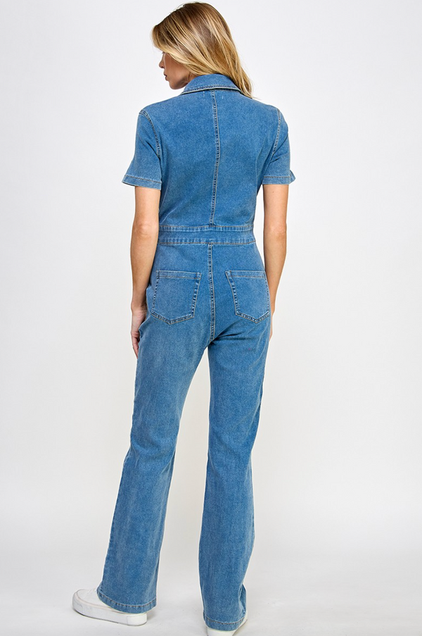 EL Denim Jumpsuit