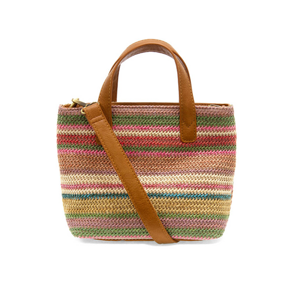 JS Sierra Straw Convertible Tote