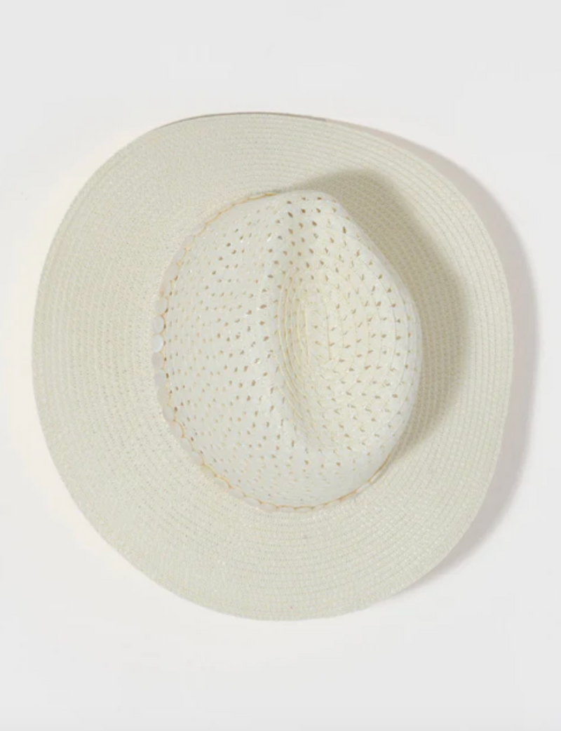 Shir Sun Hat-Ivory Shale
