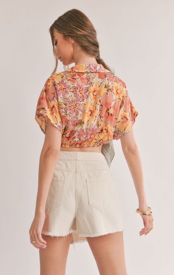 STL Malta Crop Blouse