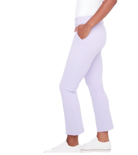 ILTM Crop Kick Flare-Lilac
