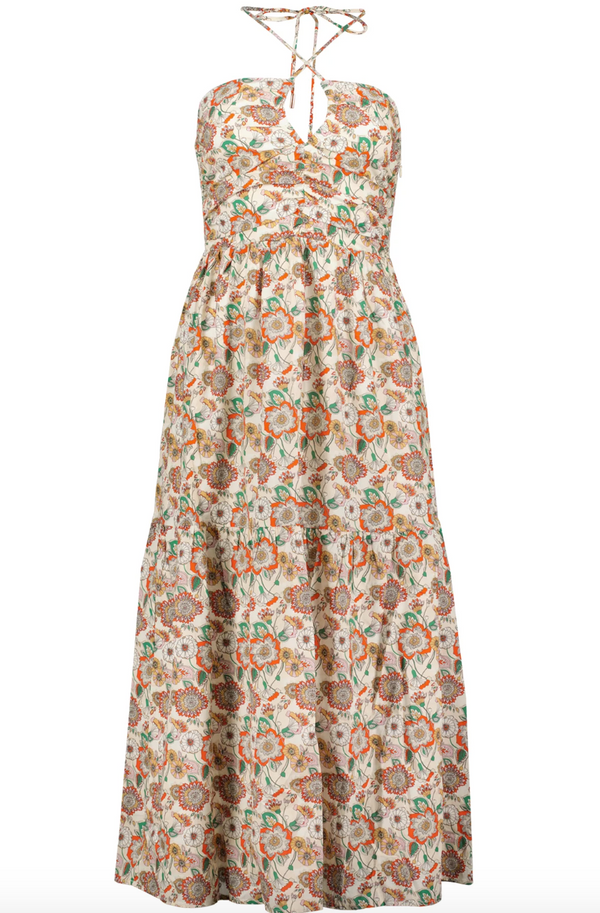 B+Y Floral Halter Dress