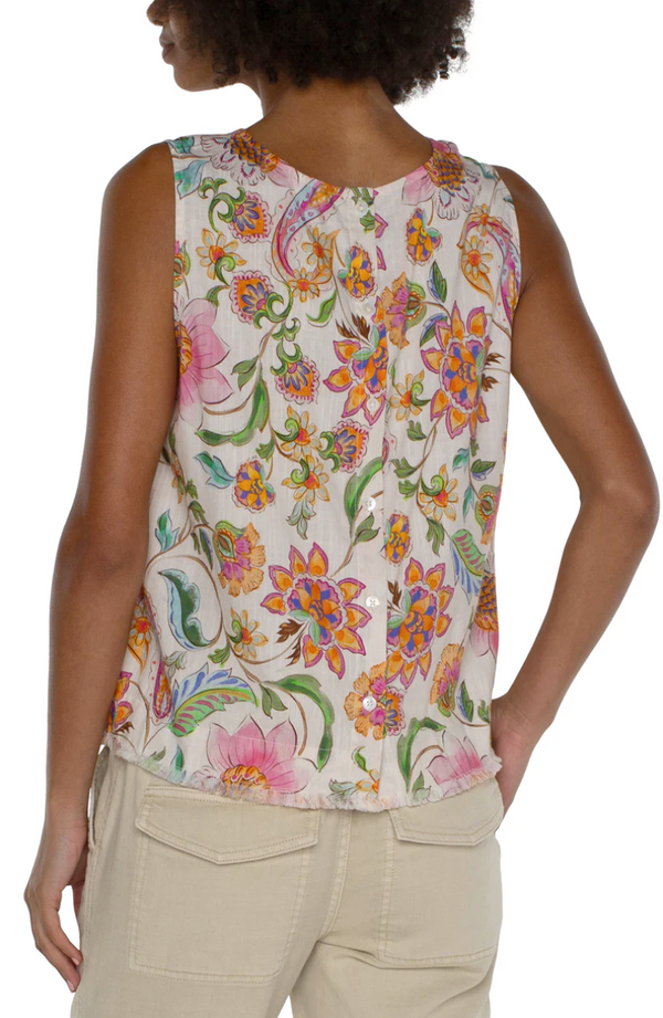 LVRP Fray Hem Blouse