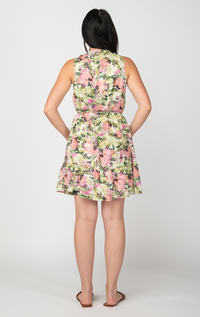 Dex Watercolor Floral Dress