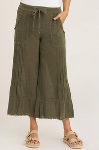 XCVI Ace Pant-Olive