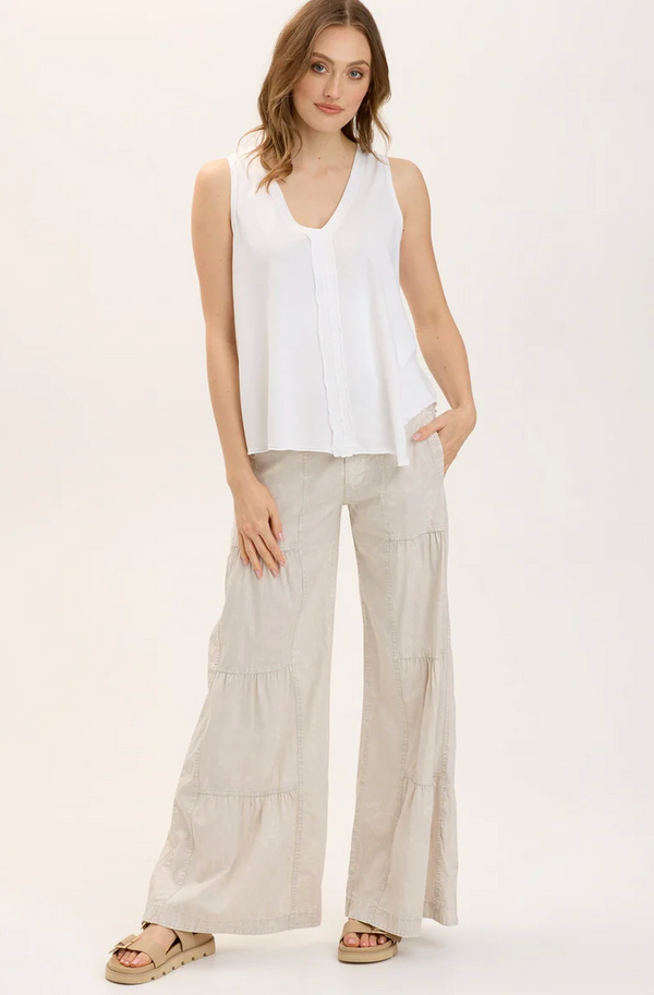 XCVI Tiered Pant-Frost
