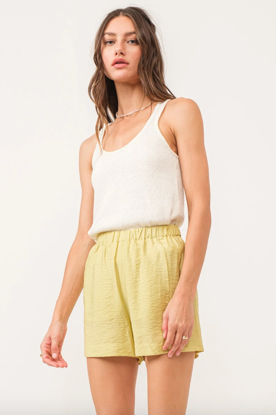 AL Emery Scoop Tank-Ivory