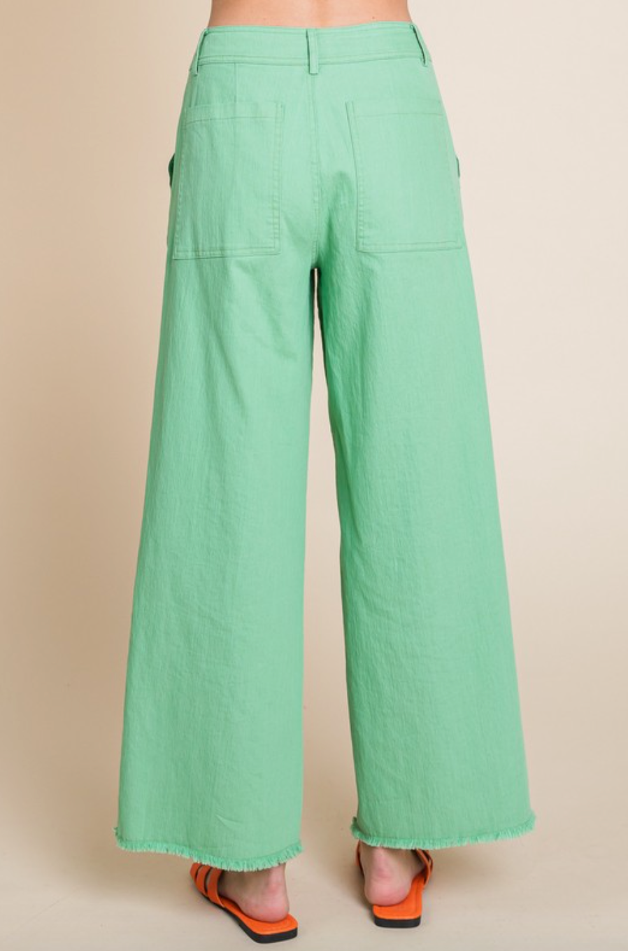 Jod Wide Leg Pant-Mint