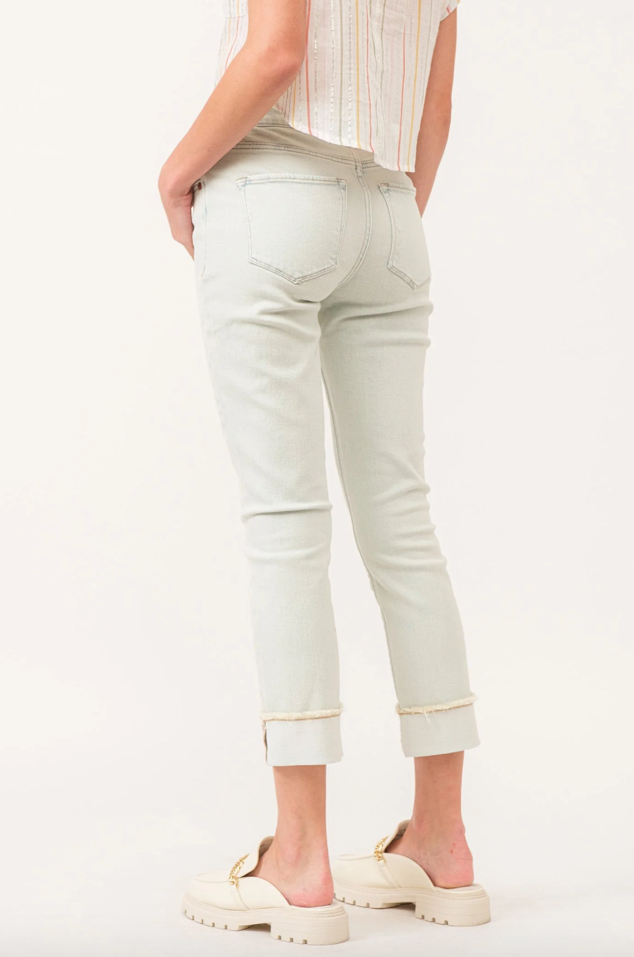 DJ Blaire HR Cuffed Slim Denim