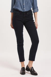 DJ Blaire Raw Hem Slim Straight