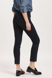 DJ Blaire Raw Hem Slim Straight