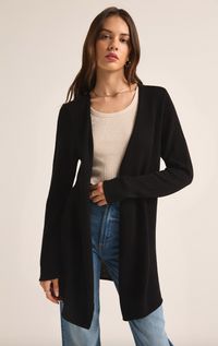 Zsup Cascade Cardigan-Blk