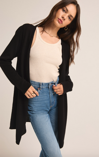 Zsup Cascade Cardigan-Blk