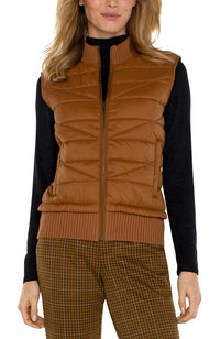 LVRP Quilted Vest-Turmeric