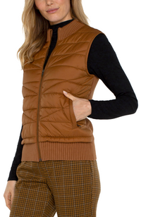 LVRP Quilted Vest-Turmeric