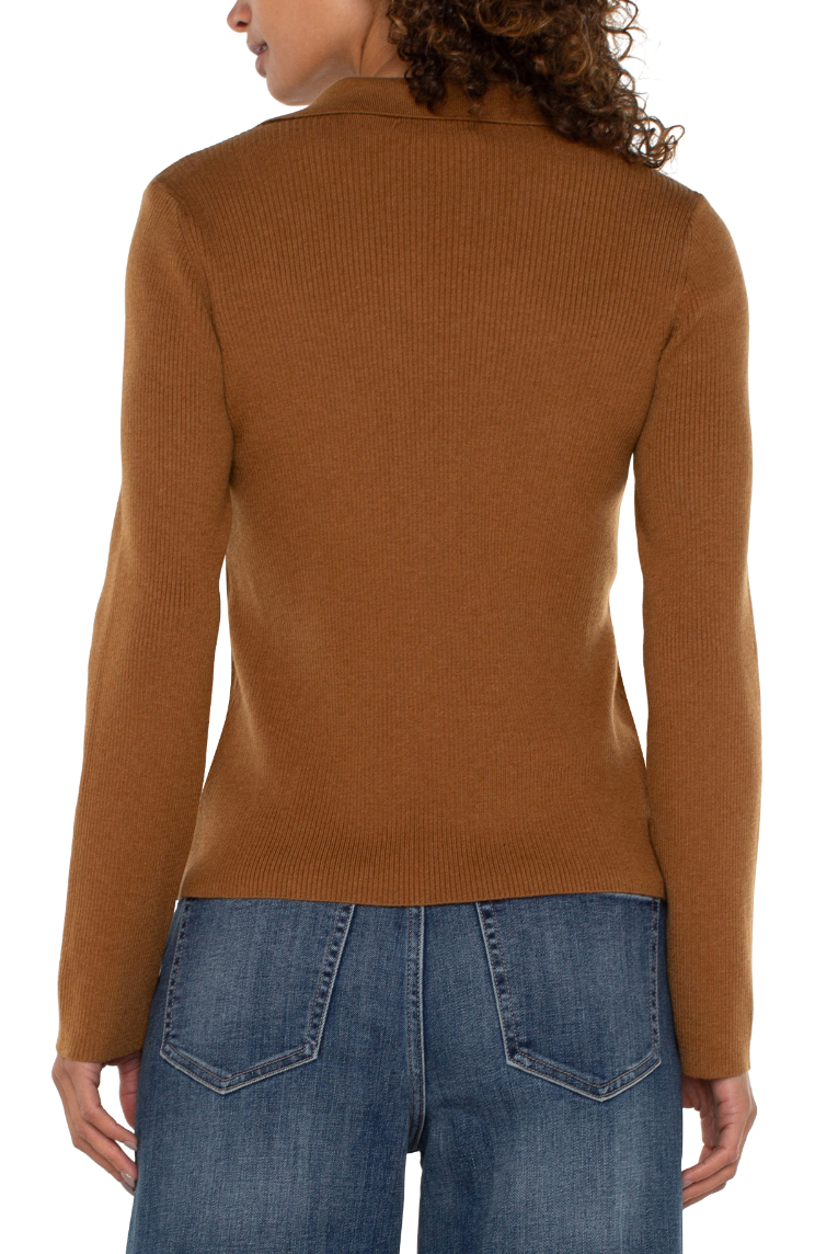 LVRP Collared Sweater-Turmeric