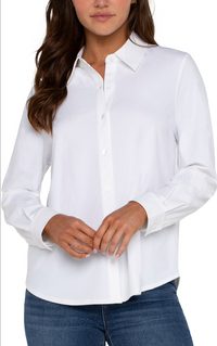 LVRP Button Down Shirt-White