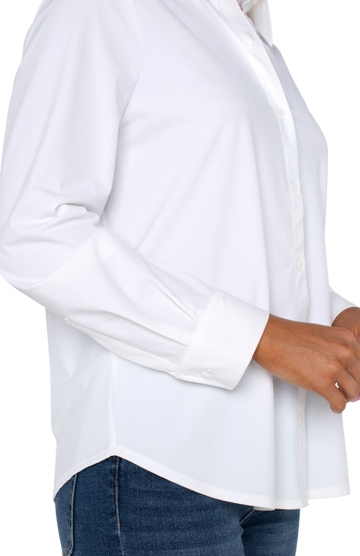 LVRP Button Down Shirt-White