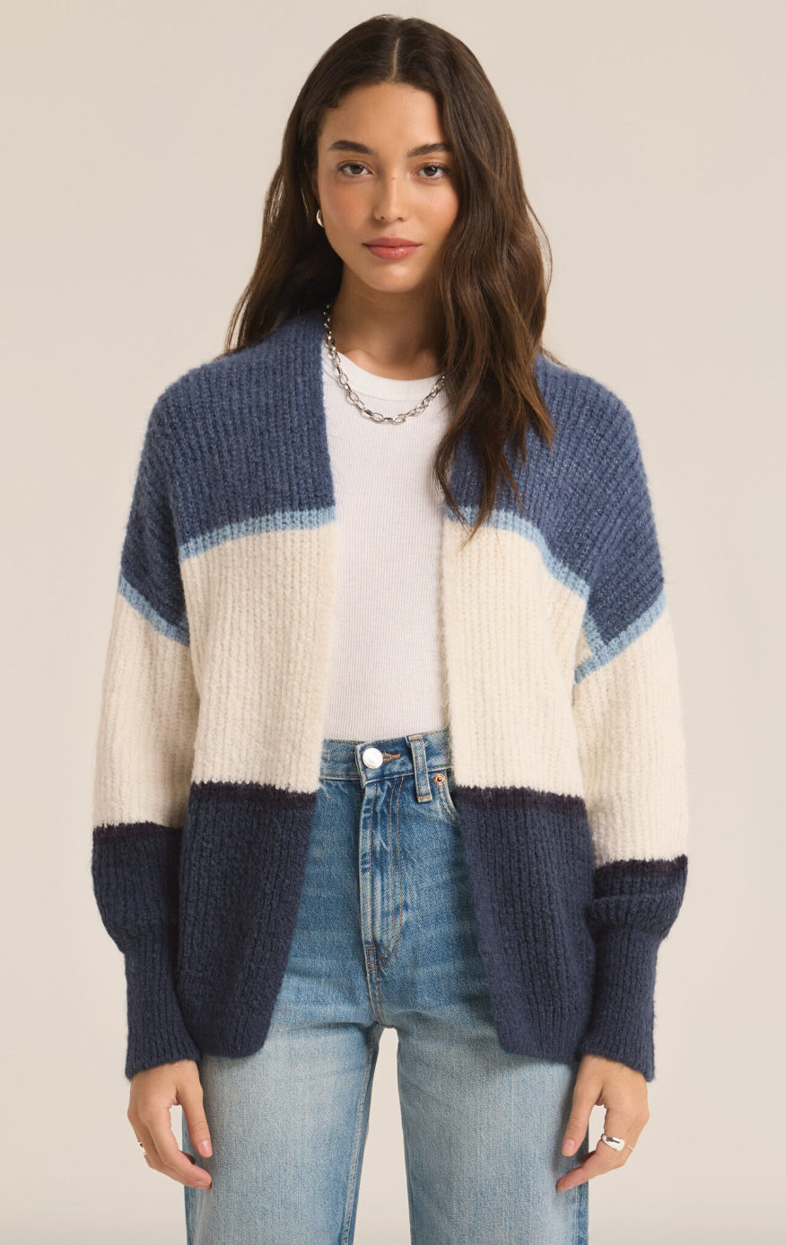 Zsup Jones Stripe Cardigan