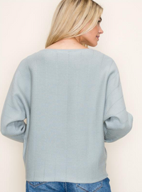 STC Textured Dolman Sweater