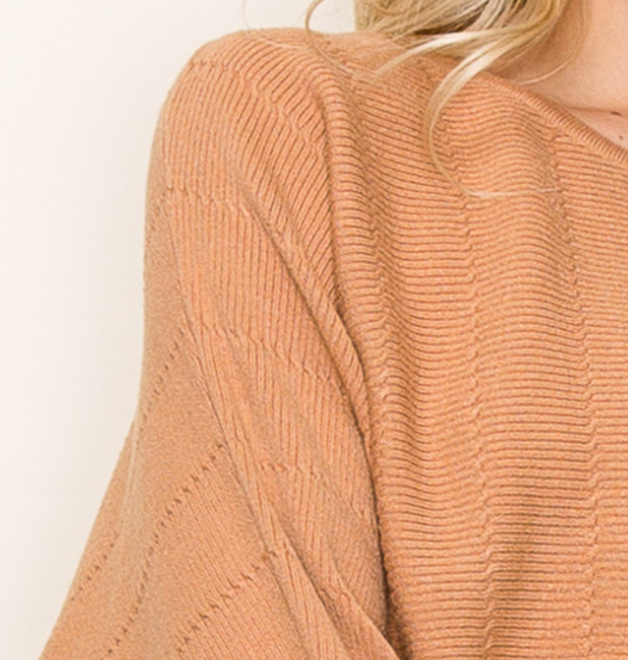 STC Textured Dolman Sweater