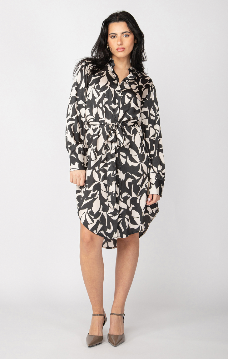 DEX Belted Shirt Dress