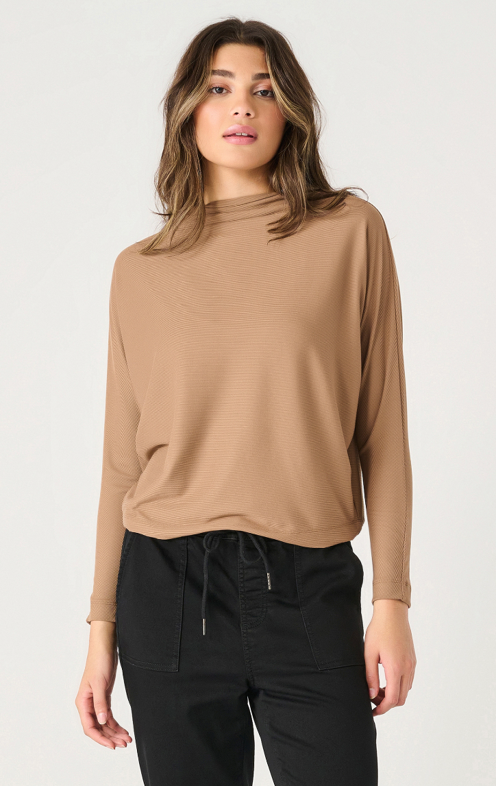 DEX Mockneck Rib LS