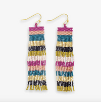 INK Billie Mixed Horizontal Stripe Earrings