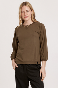 AL Bryce Bell Slv Sweatshirt-Olive