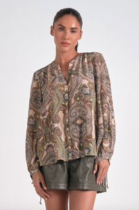 ELN Paisley Blouse