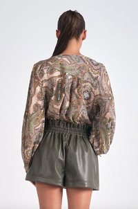 ELN Paisley Blouse