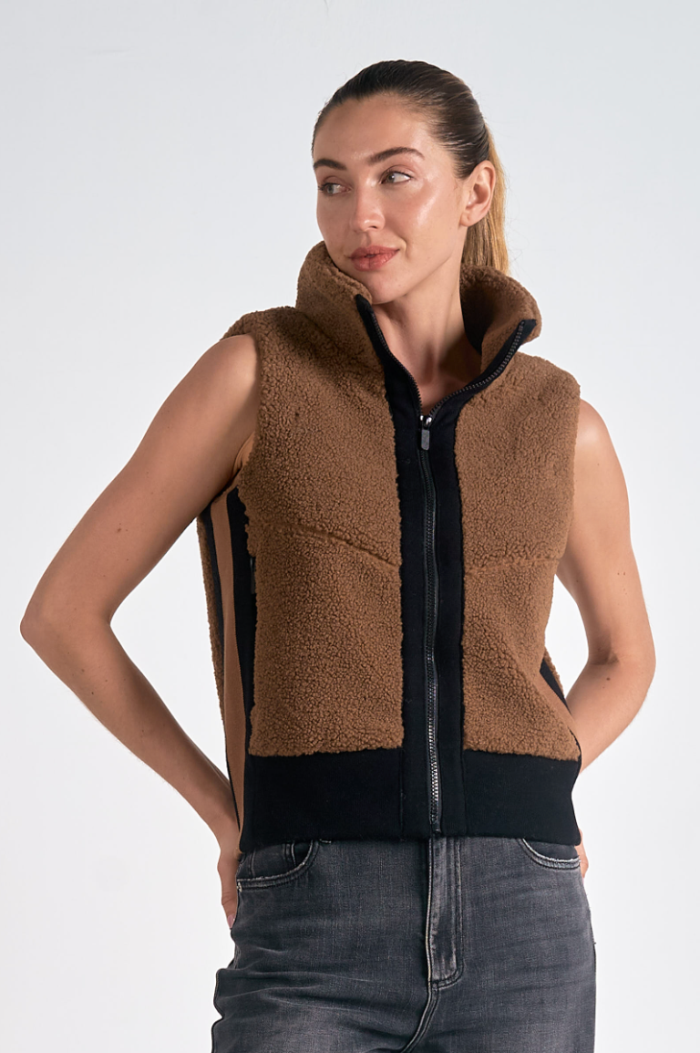 ELN Sherpa Zip Up Vest