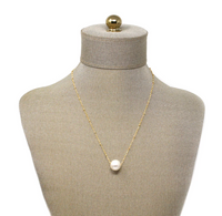 JEN Pearl Pendant on Chain