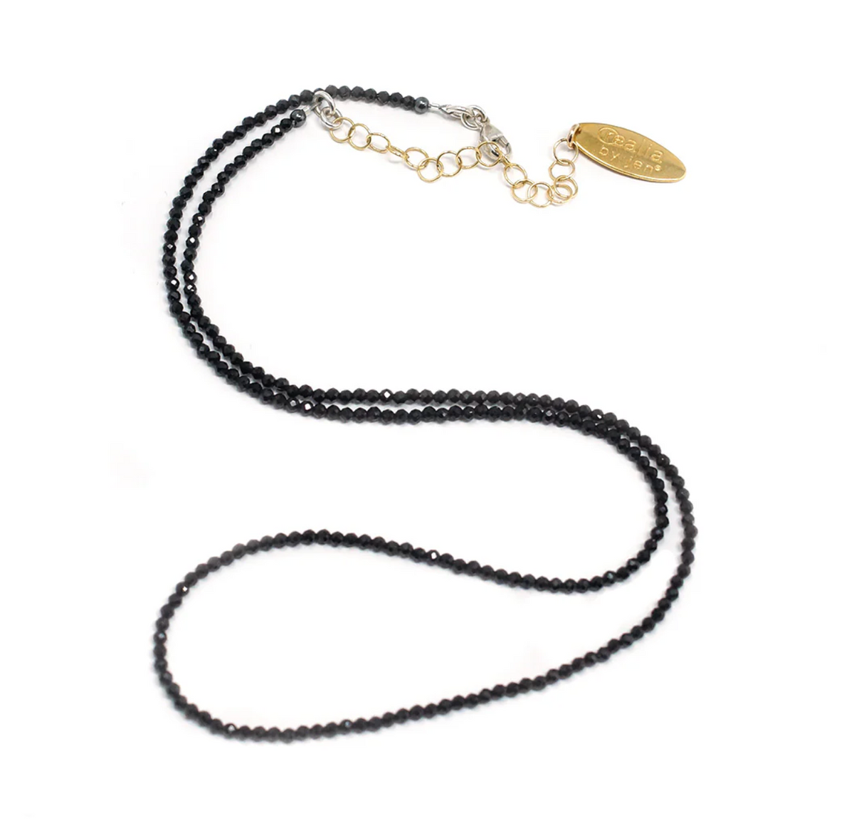 JEN Black Spinel Necklace