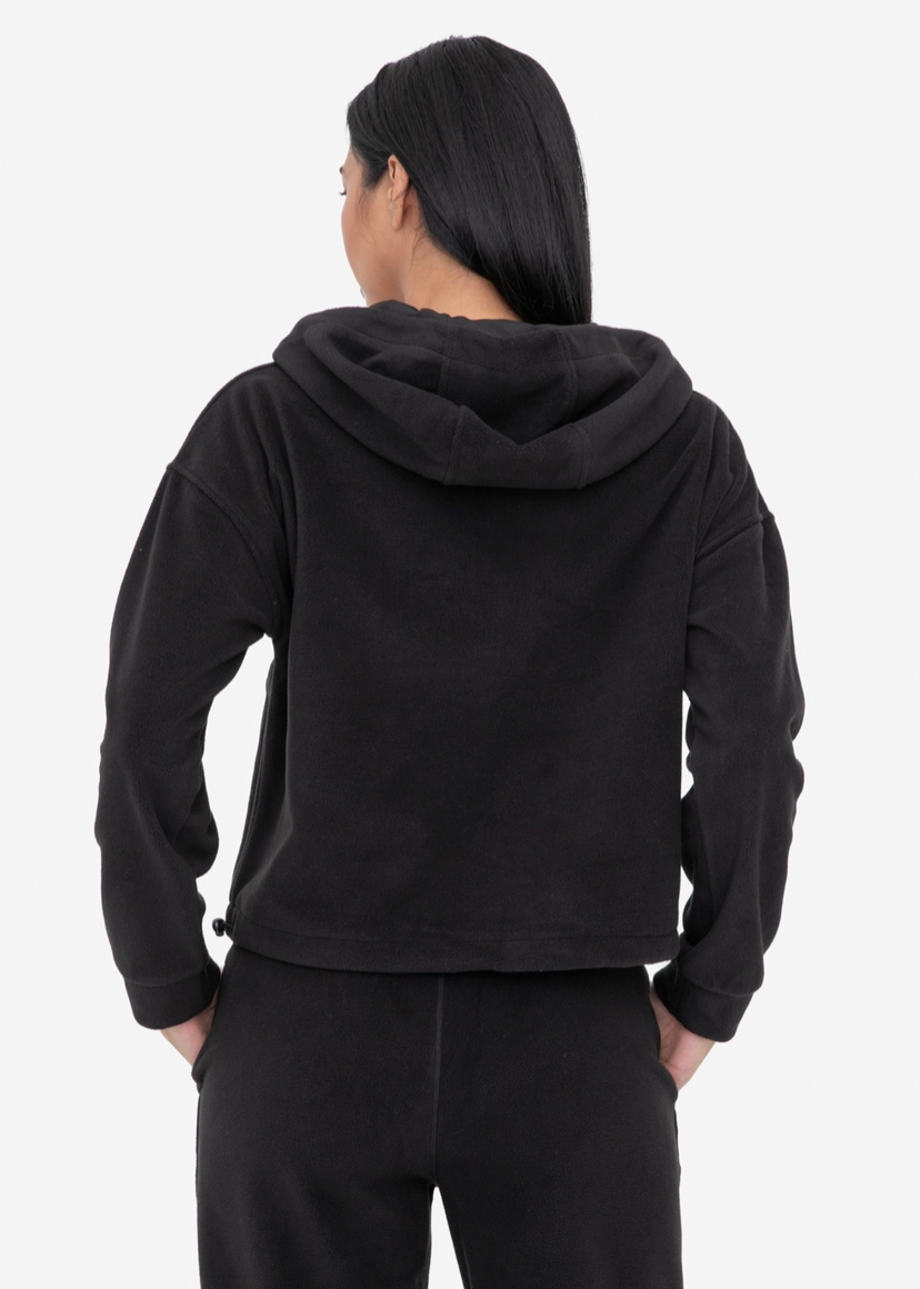 MOB Fleece Hoodie-Black