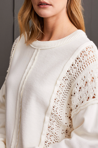 TRBL Crochet Shoulder Pullover