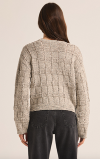 Zsup Woven Sweater-Grey