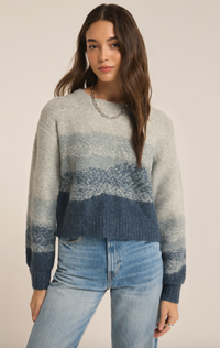 Zsup Wave Sweater-Blue