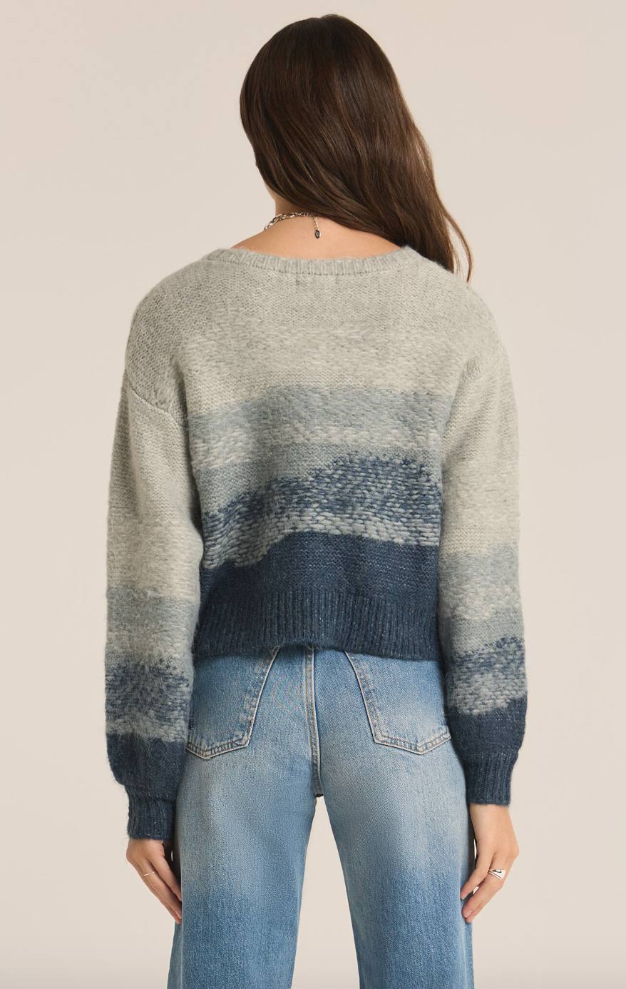 Zsup Wave Sweater-Blue